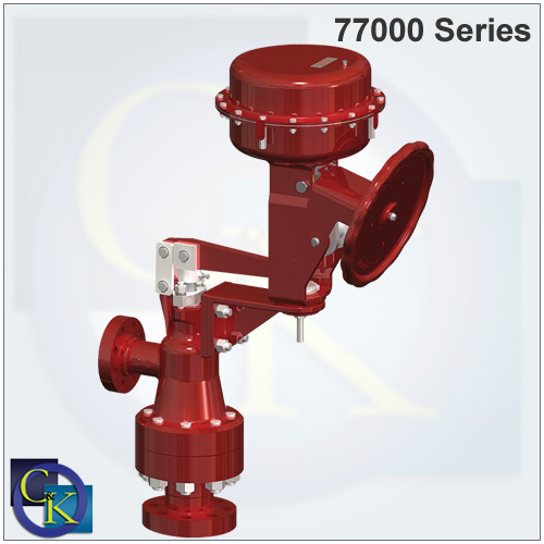 Masoneilan 77000 Series Multi-Stage High Pressure Valve