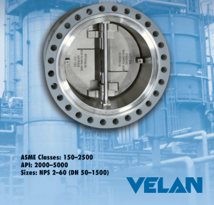 Proquip Dual-Plate Check Valves by Velan