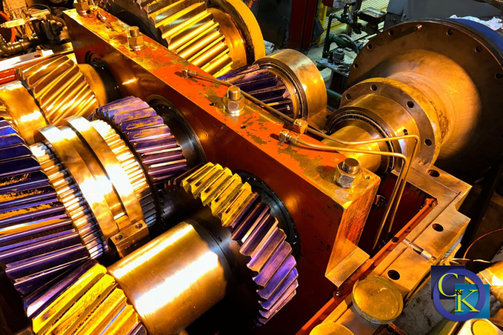 Image of colorful gearbox that is quality from Chalmers & Kubeck