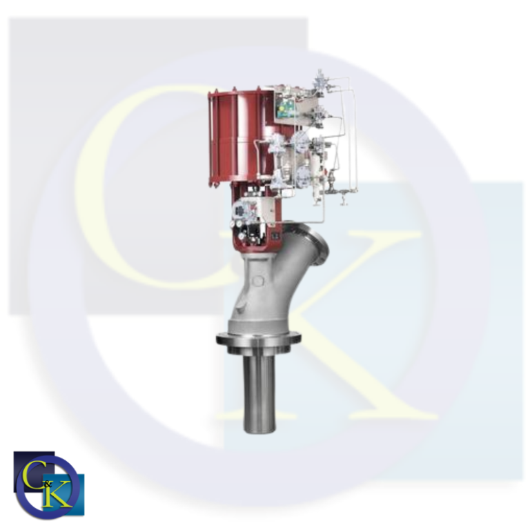 masoneilan valve with a c&k logo background